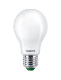 Ampoule LED Opaque A60 ultra-efficace 4W - 60W E27 Classe A Étiquette Énergétique Philips | LéonLeds