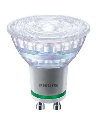 Lâmpada LED GU10 CLA Ultra Eficiente 2.1W - Equivalente a 50W, 36º, 375Lm, Etiqueta Energética B