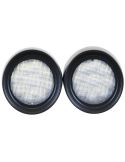 Luz de trabalho LED redonda 4950 lúmens, classe 5, 10-30V, pacote de 2 unidades para Fendt VARIO