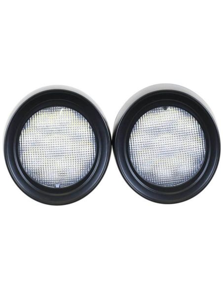 Luz de trabalho LED redonda 4950 lúmens, classe 5, 10-30V, pacote de 2 unidades para Fendt VARIO