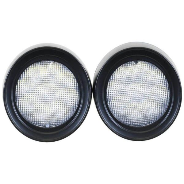 Faro de Trabajo LED Redondo 4950 Lúmenes, Clase 5, 10-30V, Pack de 2 Unidades para Fendt VARIO