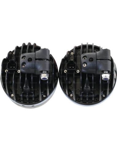 Luz de trabalho LED redonda 4950 lúmens, classe 5, 10-30V, pacote de 2 unidades para Fendt VARIO