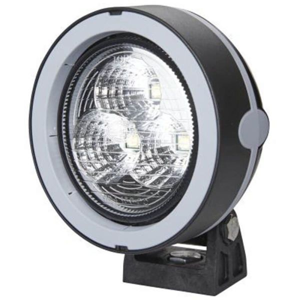 Faro LED redondo Hella Mega Beam Gen. IV 2.500Lm Campo Ancho 1GM 996 136-501 Hella