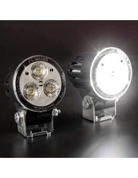Faro LED Redondo de largo alcance Mini FT-363 LED 1.200Lm 11W Óptica de Largo Alcance 10º