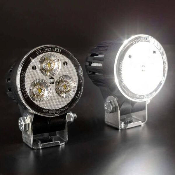 Faro LED Redondo de largo alcance Mini FT-363 LED 1.200Lm 11W Óptica de Largo Alcance 10º