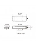 Piloto para Camión LED con conector lateral 7 Pin Glo Track 12V 24V  Lucidity 26064PLH-V