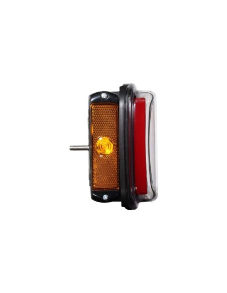 Piloto Trasero LED con conector lateral para camiones Daf Glo Track 12V 24V