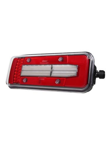 Piloto Trasero LED con conector lateral para camiones Daf Glo Track 12V 24V