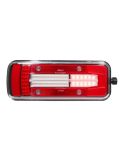 Lanterna traseira LED com conector lateral para caminhões Daf Glo Track 12V 24V