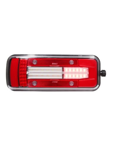 Piloto Trasero LED con conector lateral para camiones Daf Glo Track 12V 24V