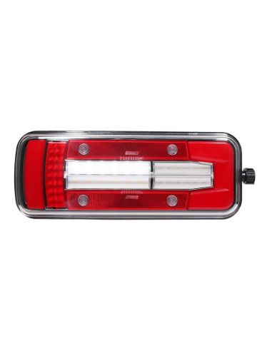 Piloto Trasero LED con conector lateral para camiones Daf Glo Track 12V 24V