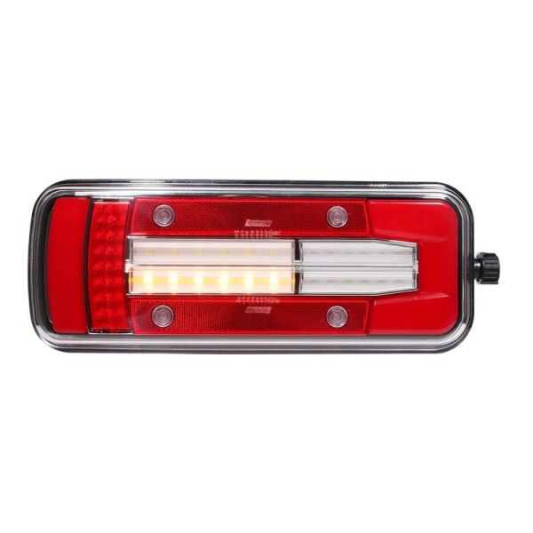 Lanterna traseira LED com conector lateral para caminhões Daf Glo Track 12V 24V