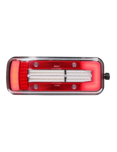 Piloto Trasero LED con conector lateral para camiones Daf Glo Track 12V 24V