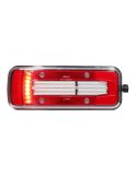 Lanterna traseira LED com conector lateral para caminhões Daf Glo Track 12V 24V