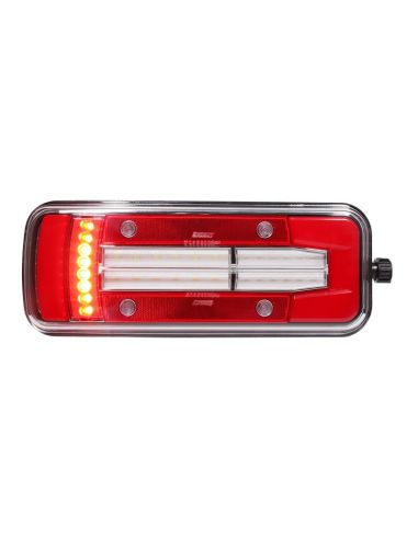 Piloto Trasero LED con conector lateral para camiones Daf Glo Track 12V 24V