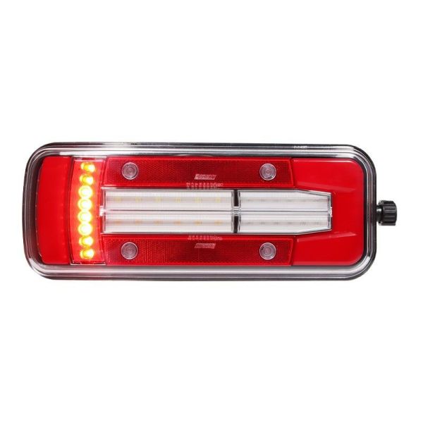 Piloto Trasero LED con conector lateral para camiones Daf Glo Track 12V 24V