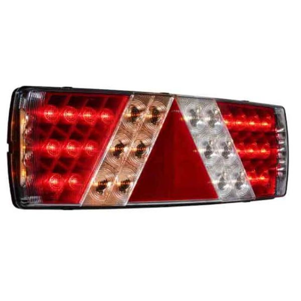 Piloto Trasero LED con Triángulo de 7 Funciones 12/24V Lucidity | LeonLeds