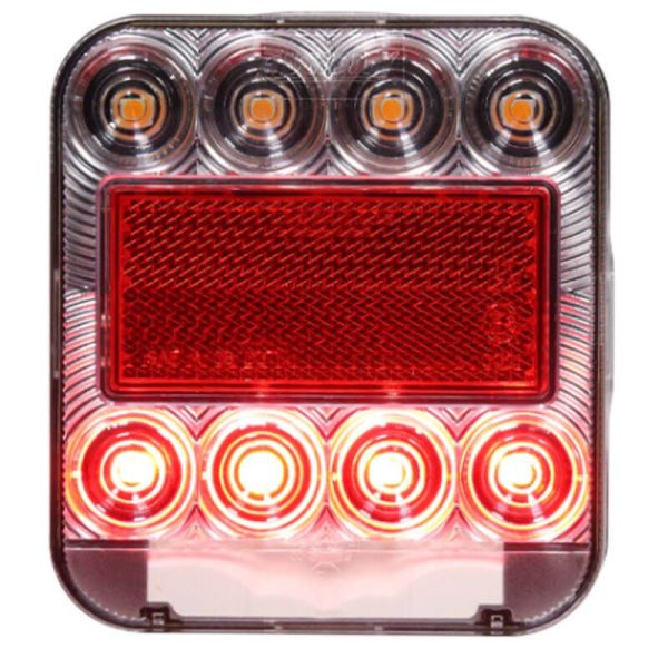 Lanterna Traseira LED 4 Funções 12V/24V 26074L-1