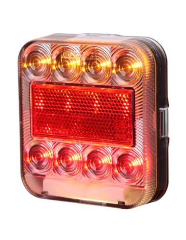 Piloto Trasero LED 4 Funciones 12V/24V 26074L-1