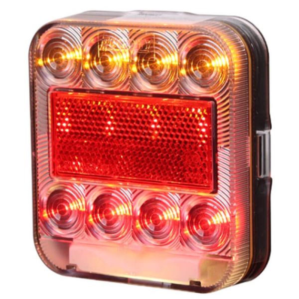 Lanterna Traseira LED 4 Funções 12V/24V 26074L-1