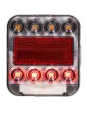 Piloto Trasero LED 4 Funciones 12V/24V 26074L-1 Slim