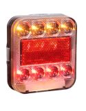 Piloto Trasero LED 4 Funciones 12V/24V 26074L-1 Slim