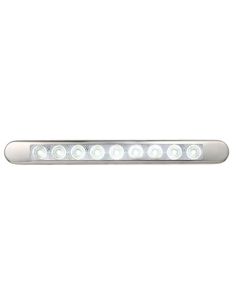 Barra LED reversa com moldura cromada Aprovada 12V-24V para caravana, ônibus... 2