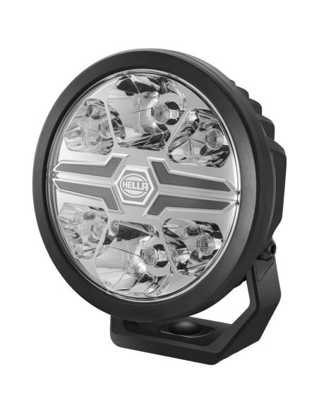 Faro LED 9" Homologado Blade 9" Negro - Luz de Posición Blanca y Ámbar, Largo Alcance R10, R149, R148 1FJ 357 199-061 Hella