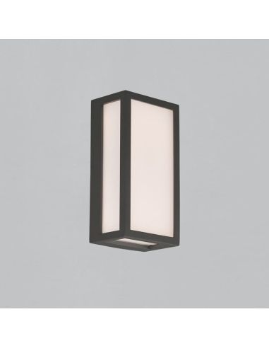 Aplique exterior LED LIAM Antracita 10W 3000K IP65 | LeonLeds