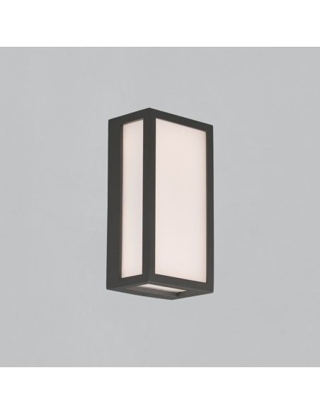 Aplique exterior LED LIAM Antracita 10W 3000K IP65 | LeonLeds