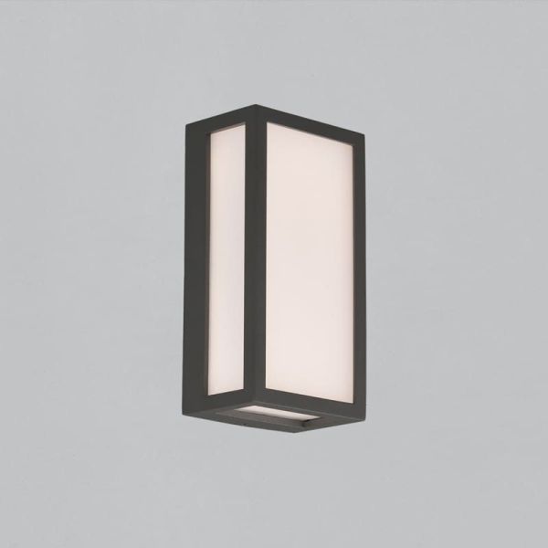 Aplique exterior LED LIAM Antracita 10W 3000K IP65 | LeonLeds