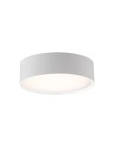 Plafón LED LINUS 14cm 18W 1700lm 2700K-3000K Blanco/Negro | LeonLeds