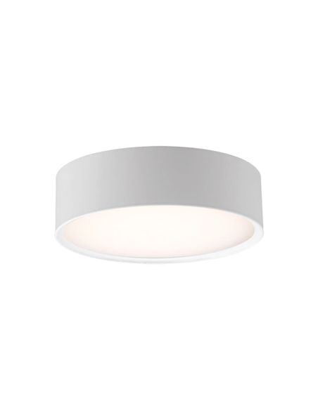 Plafon LED LINUS 14cm 18W 1700lm 2700K-3000K Branco/Preto | LeonLeds