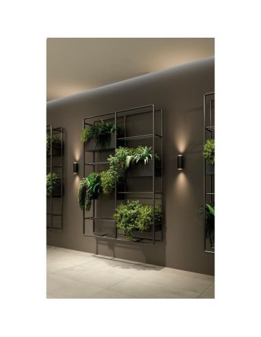 Aplique de pared LUX 2 Luces LED 2x6W 3000K 1240lm | LeonLeds