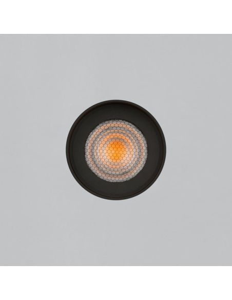 Plafón de techo LED LUX 13W 3000K 1240lm Negro/Oro | LeonLeds