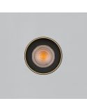 Plafón LED LUX 18W 3000K 2130lm Negro/Oro | LeonLeds