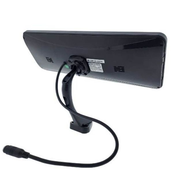 Grande monitor HD de 12,2 polegadas com visão para câmeras de 3 cores