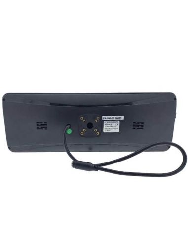 Monitor Grande 12,2 pulgadas HD con visión para 3 cámaras en Color