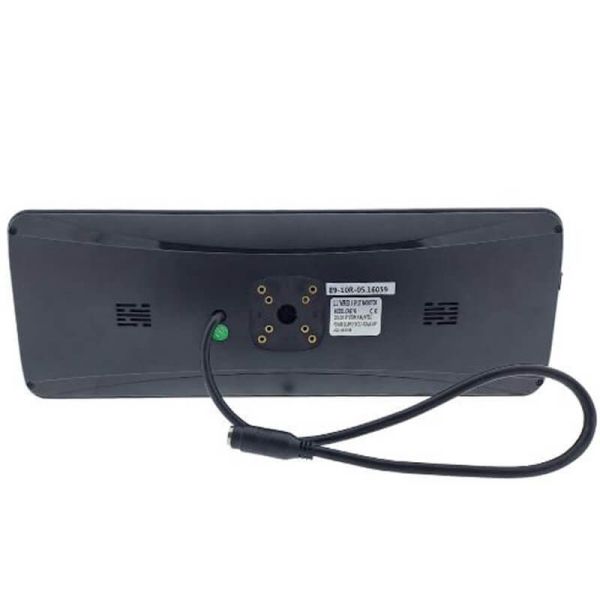 Monitor Grande 12,2 pulgadas HD con visión para 3 cámaras en Color