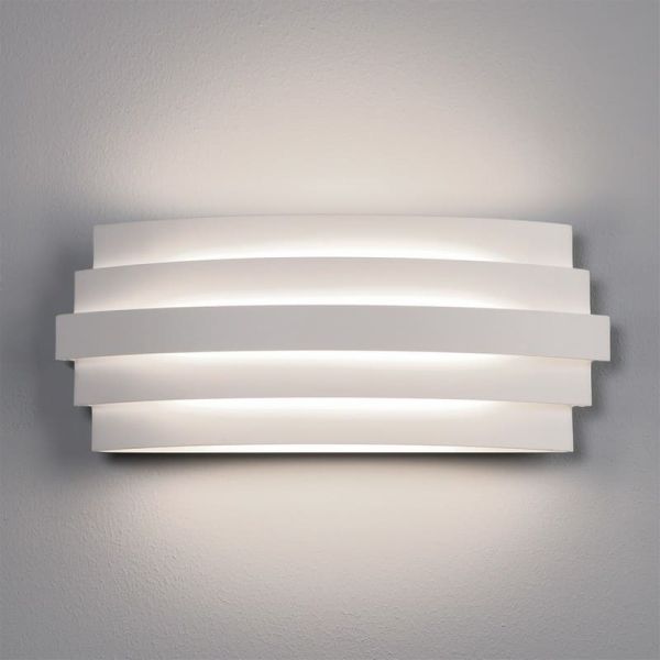 LUXOR Aplique LED 30cm 20W 1200lm 2700K-3000K com interruptor deslizante Branco/Preto/Dourado