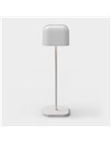 Lámpara Sobremesa LED portátil STROLL 3.5W 296Lm, Interruptor táctil, Batería integrada, Regulable intensidad y 2200K-2700K