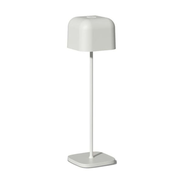 Lámpara Sobremesa LED portátil STROLL 3.5W 296Lm, Interruptor táctil, Batería integrada, Regulable intensidad y 2200K-2700K