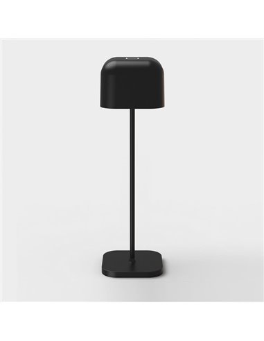 Lampe de table LED portable STROLL 3,5W 296Lm, interrupteur tactile, batterie intégrée, intensité réglable et 2200K-2700K