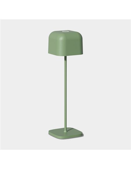 Candeeiro de mesa LED portátil STROLL 3,5 W 296Lm, interruptor táctil, bateria integrada, intensidade ajustável e 2200K-2700K