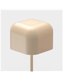 Candeeiro de mesa LED portátil STROLL 3,5 W 296Lm, interruptor táctil, bateria integrada, intensidade ajustável e 2200K-2700K