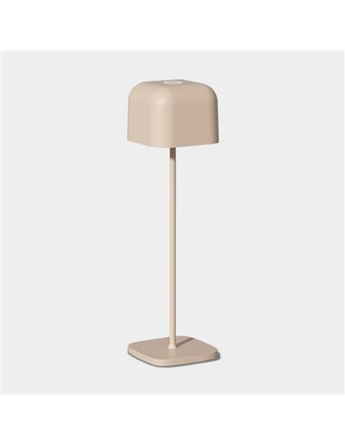 Lámpara Sobremesa LED portátil STROLL 3.5W 296Lm, Interruptor táctil, Batería integrada, Regulable intensidad y 2200K-2700K