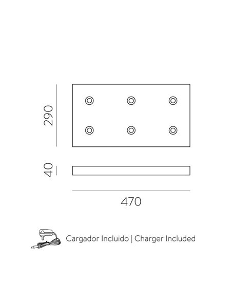 Kit de Carga Múltiple para Lámpara de Sobremesa STROLL