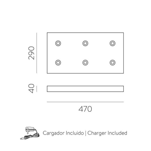 Kit de Carga Múltiple para Lámpara de Sobremesa STROLL