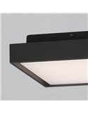Plafonnier extérieur LED NEXUS 23cm Anthracite Texturé, 10W 3000K 1060lm, IP65