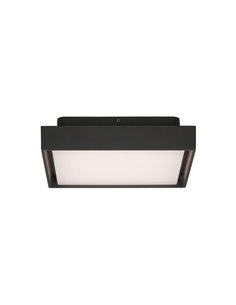 Plafón exterior LED NEXUS 23cm Antracita Texturado, 10W 3000K 1060lm, IP65